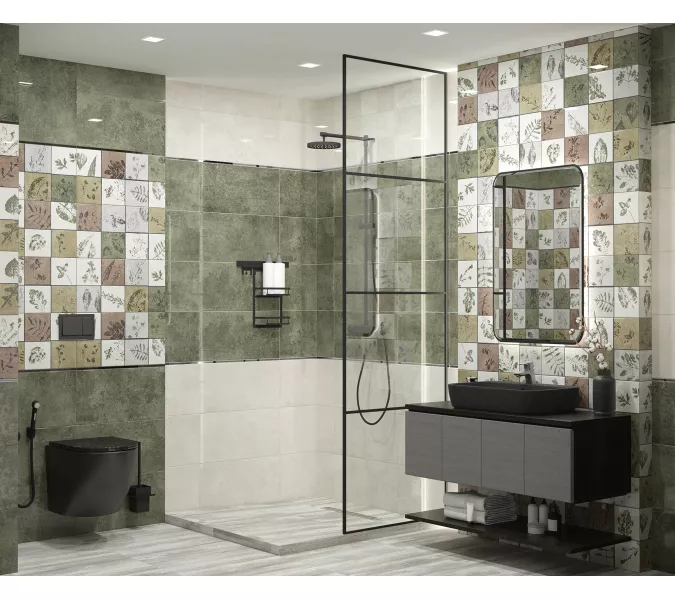 Настенная плитка Delia_GT Зеленый 30x60, Выбрать цвет: Зеленый, изображение 8