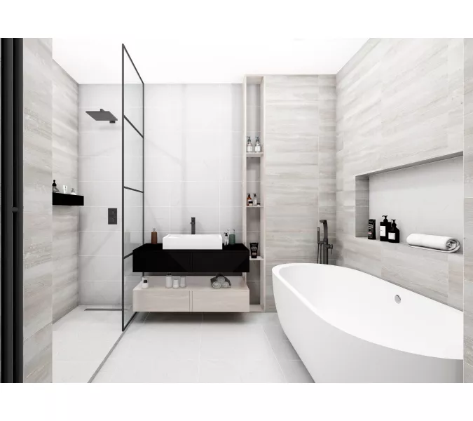 Керамогранит Antares_GT Серый 30x60, Выбрать цвет: Серый, изображение 9