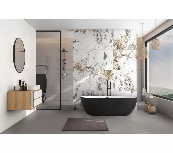 Керамогранит Laurent_GT Белый 60x120, изображение 9