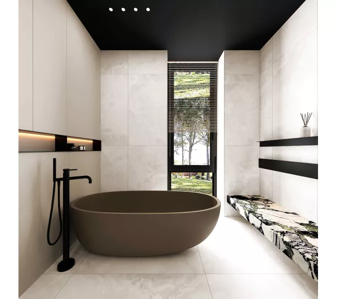 Керамогранит Biscotti_GT Серо-бежевый 60x120, изображение 8