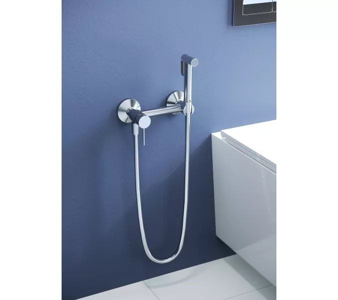 Гигиенический душ со смесителем RGW SP-215, Выбрать цвет: Хром, изображение 3