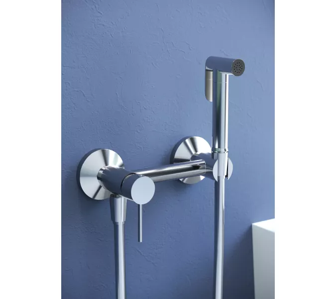 Гигиенический душ со смесителем RGW SP-215, Выбрать цвет: Хром, изображение 4