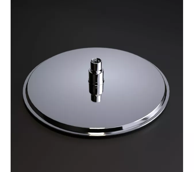 Верхний душ 3D круглый RGW SP-81, Цвет профиля (вариация): Хром, Выбрать размер: 250, изображение 10