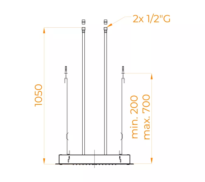 Верхний многофункциональный душ RGW SP-74, изображение 4