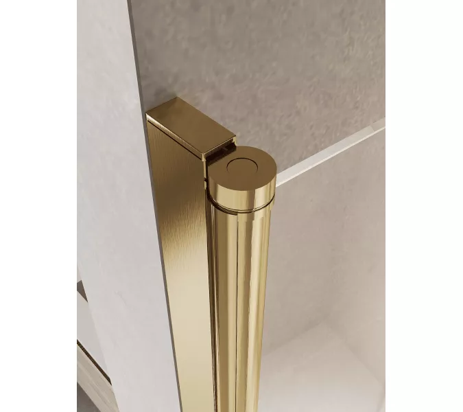 Душевая дверь RGW PA-104Gb, Цвет стекла: прозрачное, Цвет профиля (вариация): Золото, Выбрать размер: 100, изображение 5