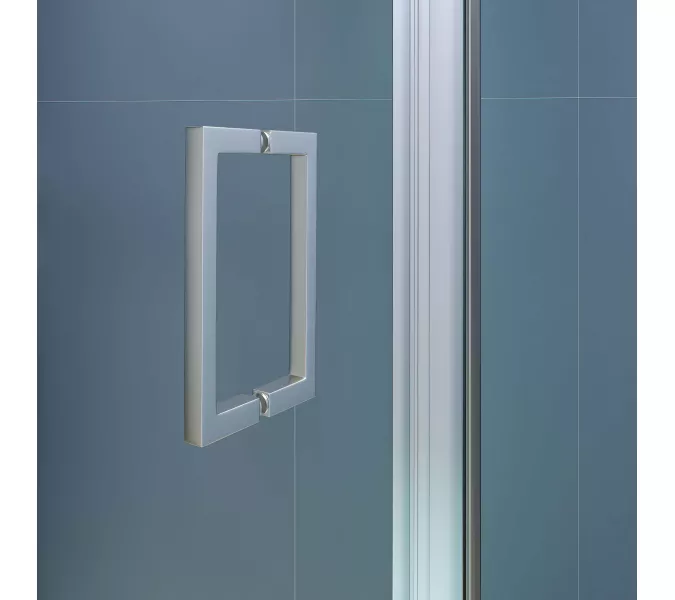 Душевая дверь RGW SV-05-Gr Серый/Ribbed, Цвет стекла: ребристое, Цвет профиля (вариация): Серый, Выбрать размер: 100, изображение 4