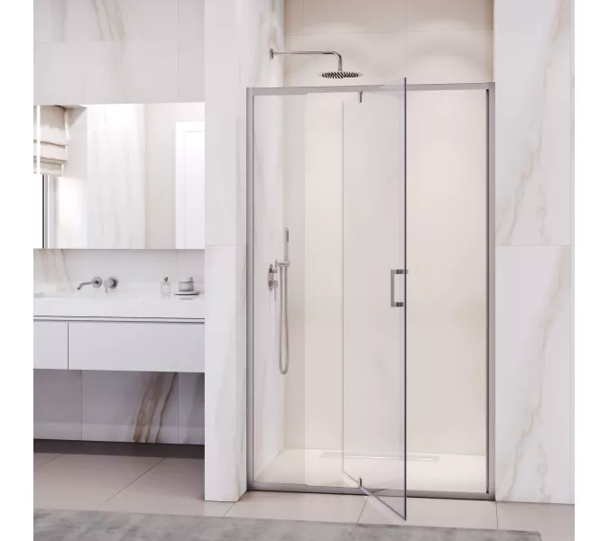 Душевая дверь RGW PA-008, Цвет стекла: прозрачное, Цвет профиля (вариация): Хром, Выбрать размер: 80, изображение 3