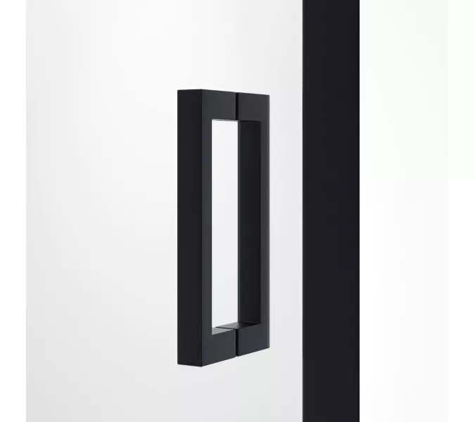 Душевая дверь RGW PA-016B, Цвет стекла: матовое, Цвет профиля (вариация): Черный, Выбрать размер: 120, изображение 6