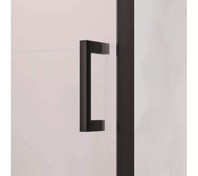 Душевая дверь RGW PA-008B, Цвет стекла: прозрачное, Цвет профиля: Черный, Выбрать размер: 100, изображение 5