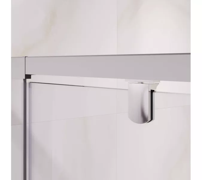 Душевая дверь RGW PA-008, Цвет стекла: прозрачное, Цвет профиля (вариация): Хром, Выбрать размер: 80, изображение 4