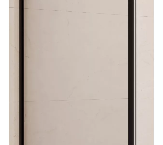 Душевая перегородка RGW WA-012B, Цвет стекла: прозрачное, Цвет профиля (вариация): Черный, Выбрать размер: 80, изображение 7