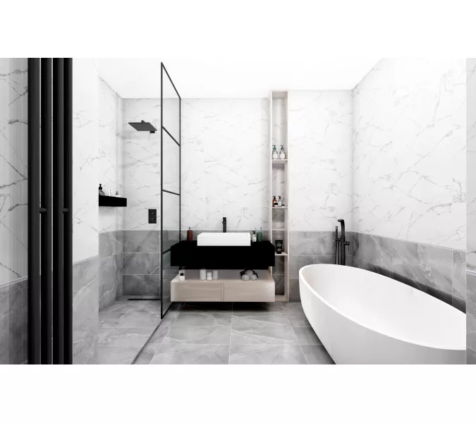 Керамогранит Corona_GT Белый  30x60, изображение 11