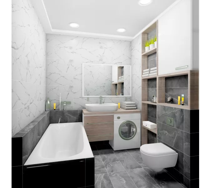 Керамогранит Corona_GT Белый  30x60, изображение 9