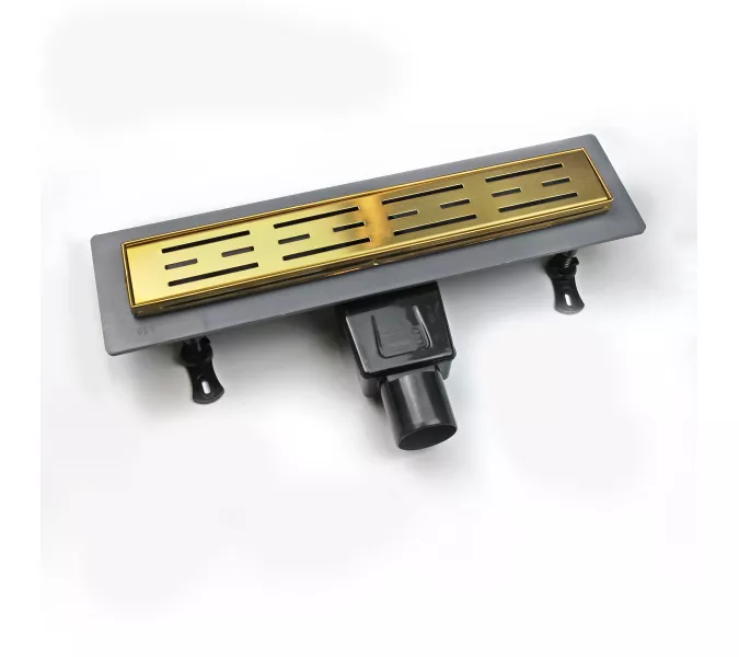 Душевой лоток RGW Drain Leo-30 золото, Выбрать цвет: Золото, Выбрать размер: 40, изображение 10