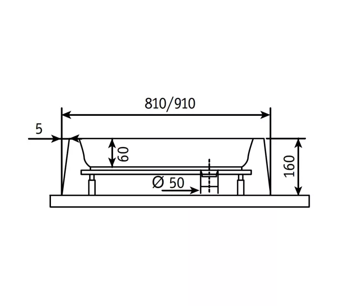 Душевой поддон квадратный RGW LUX/TN, Выбрать цвет: Белый, Выбрать размер: 800х800, изображение 7