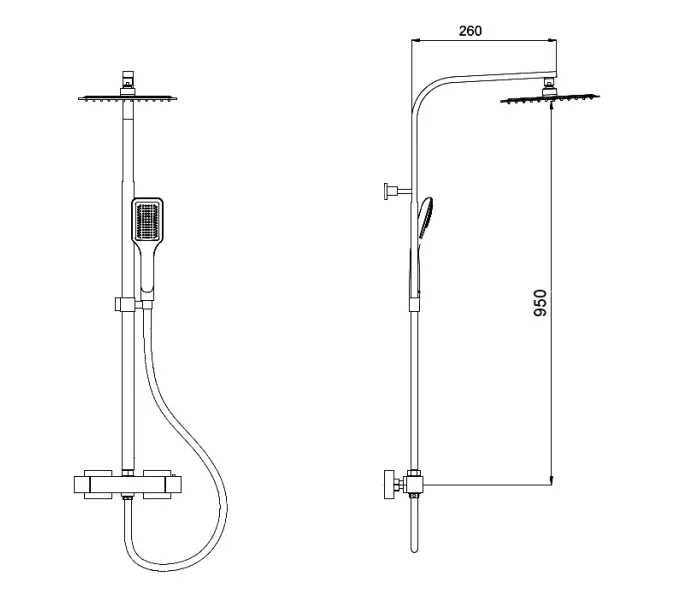 Душевая стойка RGW SP-22, изображение 8