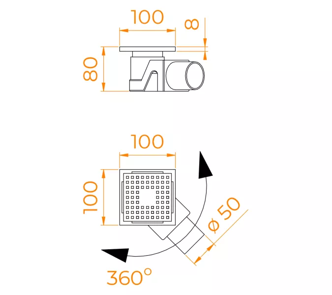 Душевой лоток RGW Drain Leo-01-10Gb, изображение 9