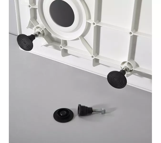 Душевой поддон полукруглый RGW SMC/R W Белый, Выбрать размер: 80х80, изображение 13