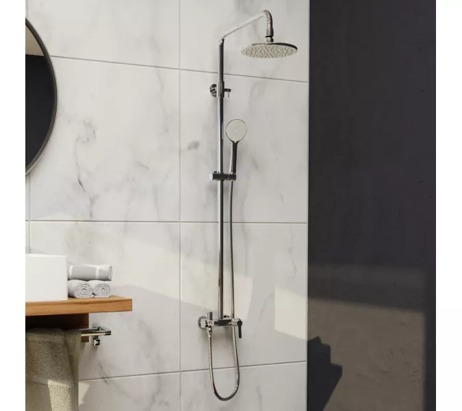 Душевая стойка RGW SP-31, Выбрать цвет: Хром, изображение 11