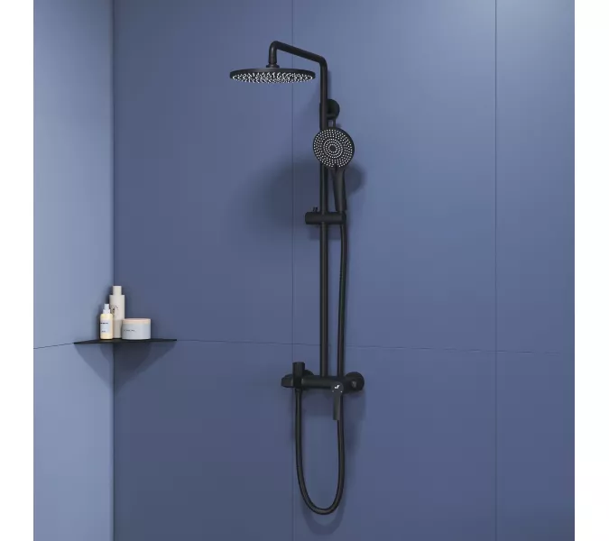 Душевая стойка RGW SP-31B, Выбрать цвет: Черный, изображение 14