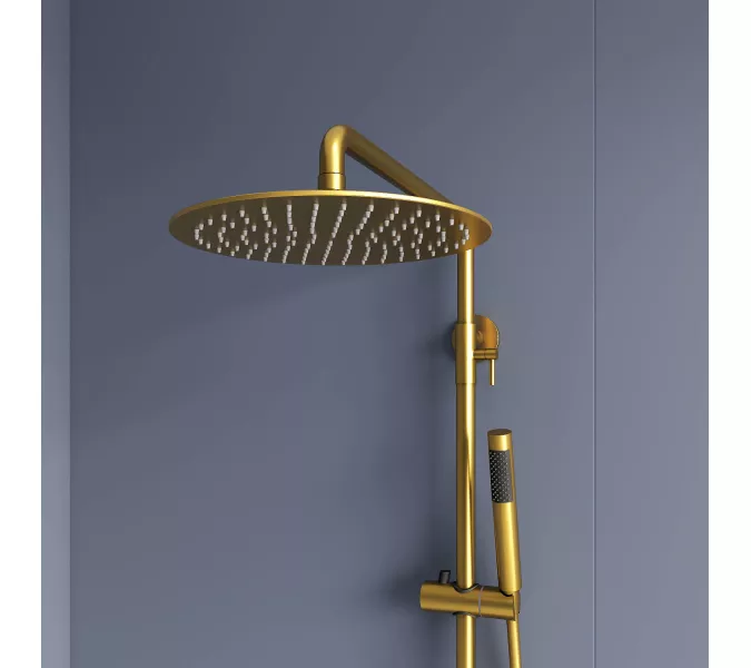 Душевая стойка RGW SP-33G, Выбрать цвет: Золото, изображение 13