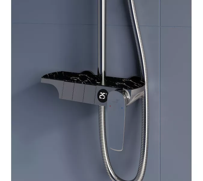 Душевая стойка RGW SP-33, Выбрать цвет: Хром, изображение 9