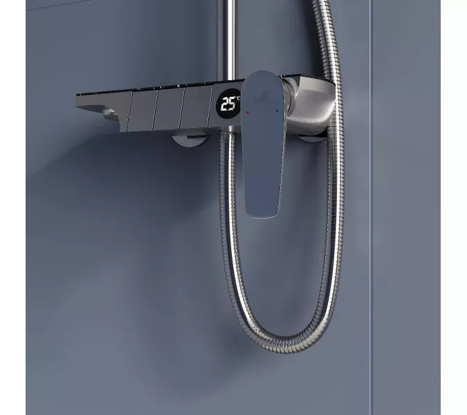 Душевая стойка RGW SP-33, Выбрать цвет: Хром, изображение 7