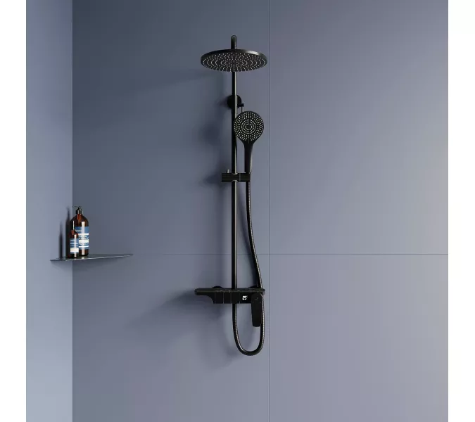 Душевая стойка RGW SP-33B, Выбрать цвет: Черный, изображение 3