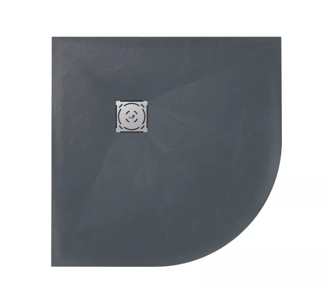 Душевой поддон полукруглый RGW ST/R-G Графит, Выбрать цвет: Графит, Выбрать размер: 1000х1000, изображение 16