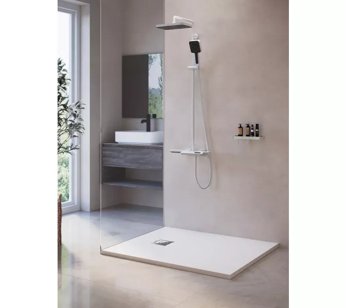 Душевой поддон прямоугольный RGW ST-W Белый, Выбрать цвет: Белый, Выбрать размер: 1000*1200, изображение 2