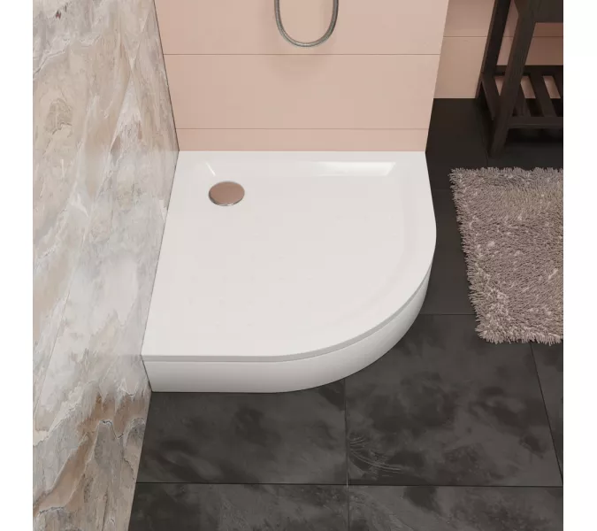 Душевой поддон полукруглый RGW STYLE P, Выбрать размер: 800x800, изображение 2