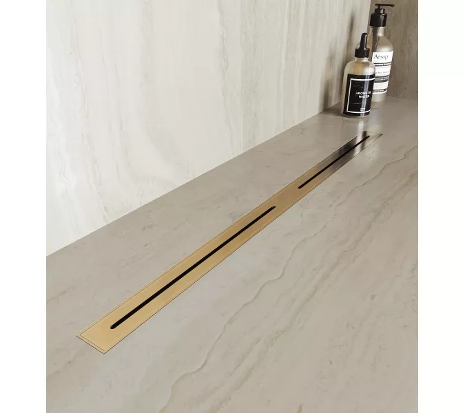 Душевой трап RGW SDR-52Gb золото, Выбрать цвет: Золото, Выбрать размер: 80, изображение 3