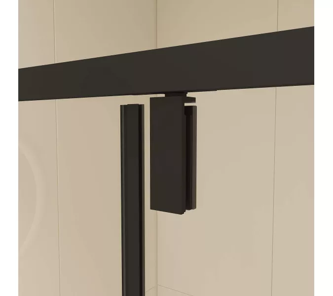 Душевой уголок RGW CL-46B, Цвет стекла: прозрачное, Цвет профиля: Черный, Выбрать размер: 900x800, изображение 7