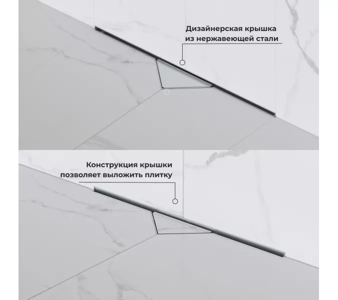 Душевой трап RGW SDR-60  хром, изображение 11