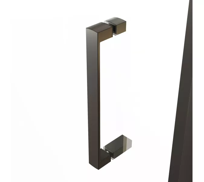 Душевой уголок RGW PA-142B (PA-21B+Z-050-5B) прозрачное/черный, Цвет стекла: прозрачное, Цвет профиля: Черный, Выбрать размер: 900x700, изображение 11