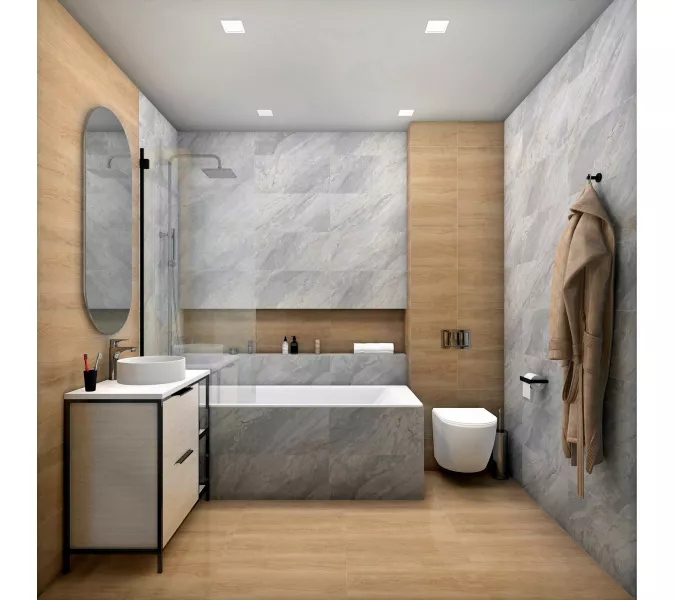 Керамогранит Florida_GT Бежевый 30x60, Выбрать цвет: Бежевый, изображение 11