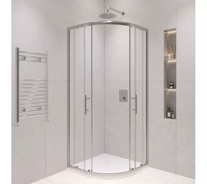 Душевой уголок RGW PA-51, Цвет стекла: прозрачное, Цвет профиля (вариация): Хром, Выбрать размер: 1000x1000, изображение 3