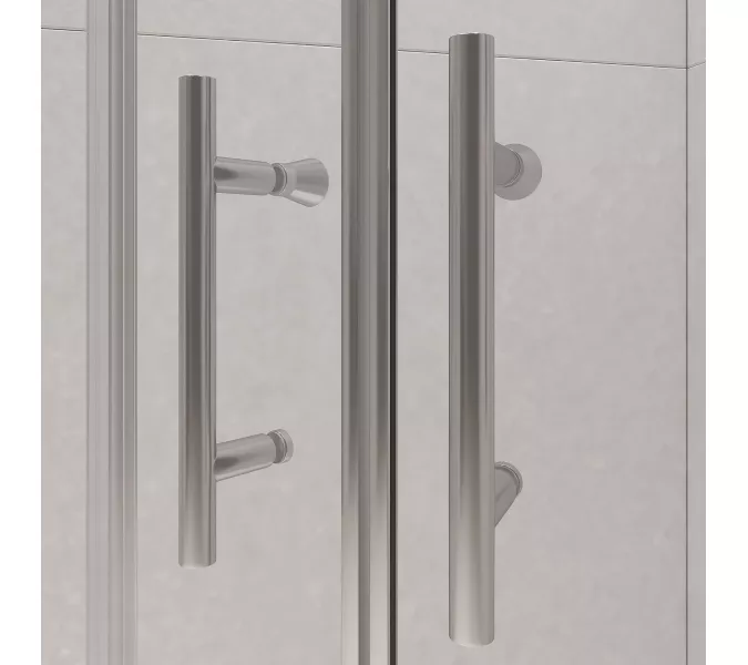 Душевой уголок RGW PA-51, Цвет стекла: прозрачное, Цвет профиля (вариация): Хром, Выбрать размер: 1000x1000, изображение 5