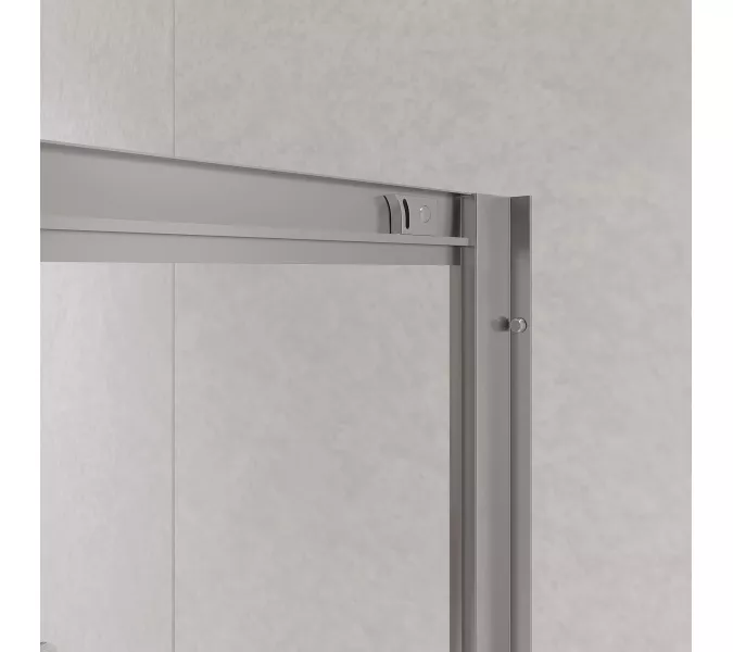 Душевой уголок RGW PA-51, Цвет стекла: прозрачное, Цвет профиля (вариация): Хром, Выбрать размер: 1000x1000, изображение 6