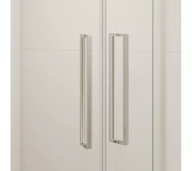 Душевой уголок RGW SV-53 прозрачное/хром, Цвет стекла: прозрачное, Цвет профиля: Хром, Выбрать размер: 1000x1000, изображение 9