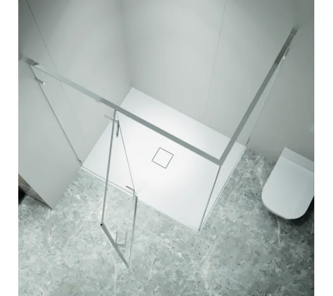 Душевой уголок RGW SV-040  прозрачное/хром, Цвет стекла: прозрачное, Цвет профиля: Хром, Выбрать размер: 1200x1000, изображение 3