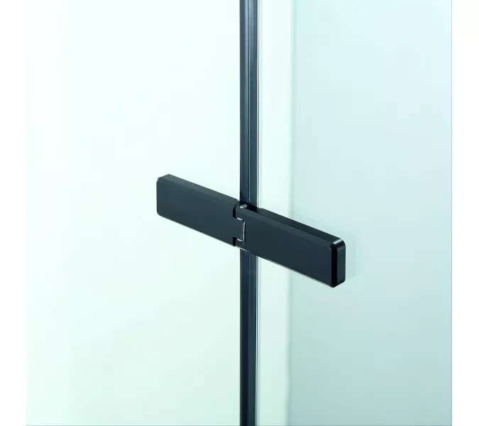 Душевой уголок RGW SV-040B матовое/черный, Цвет стекла: матовое, Цвет профиля: Черный, Выбрать размер: 1200x1000, изображение 4