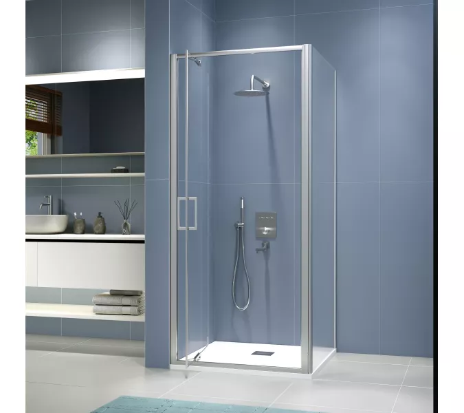 Душевой уголок RGW SV-145, Цвет стекла: прозрачное, Цвет профиля: Хром, Выбрать размер: 1000x900, изображение 3