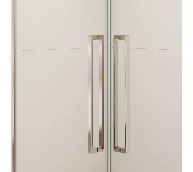 Душевой уголок RGW SV-33 прозрачное/хром, Цвет стекла: прозрачное, Цвет профиля: Хром, Выбрать размер: 100х100, изображение 7