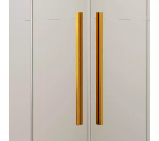 Душевой уголок RGW SV-31G, Цвет стекла: прозрачное, Цвет профиля (вариация): Золото BRUSH, Выбрать размер: 900x900, изображение 7