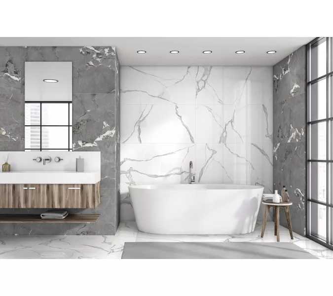 Керамогранит Anima_GT Белый полированный, Выбрать размер: 60х60, изображение 10