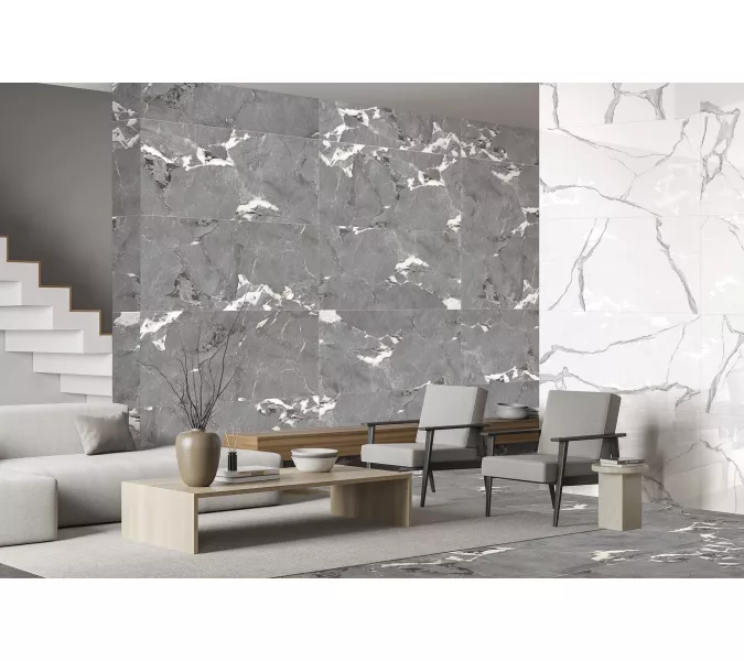 Керамогранит Anima_GT Белый полированный, Выбрать размер: 60х60, изображение 11