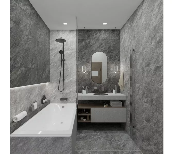 Ступень кер. Thor_GT Серый 30x60, Выбрать цвет: Серый/ступень, Выбрать размер: 30х60, изображение 10