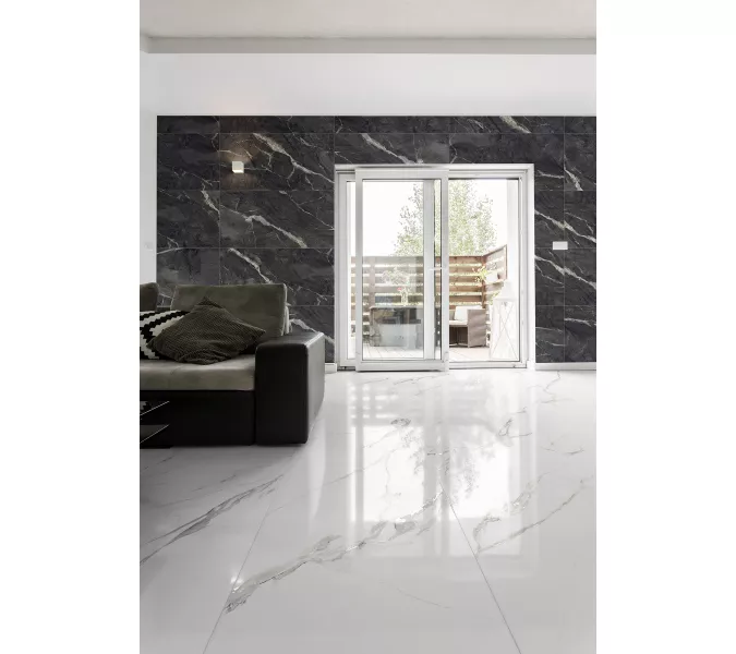 Керамогранит Camlin_GT Черный  60x60, Выбрать цвет: Черный, Выбрать размер: 60х60, изображение 11