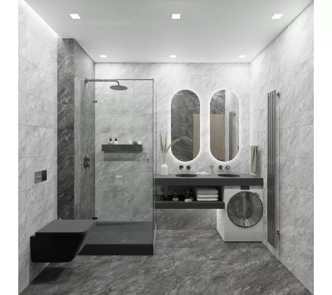 Ступень кер. Thor_GT Серый 30x60, Выбрать цвет: Серый/ступень, Выбрать размер: 30х60, изображение 11